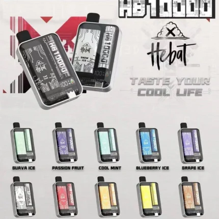 喜貝HEBAT 拋棄式電子煙10000口puff 台灣現貨